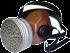 Respirador meia peca facial artox i
